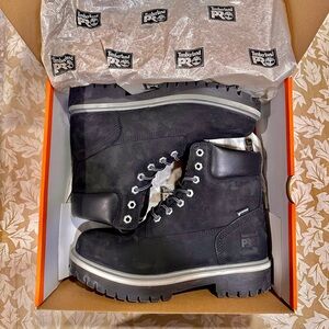 Timberland PRO Black Leather Boots